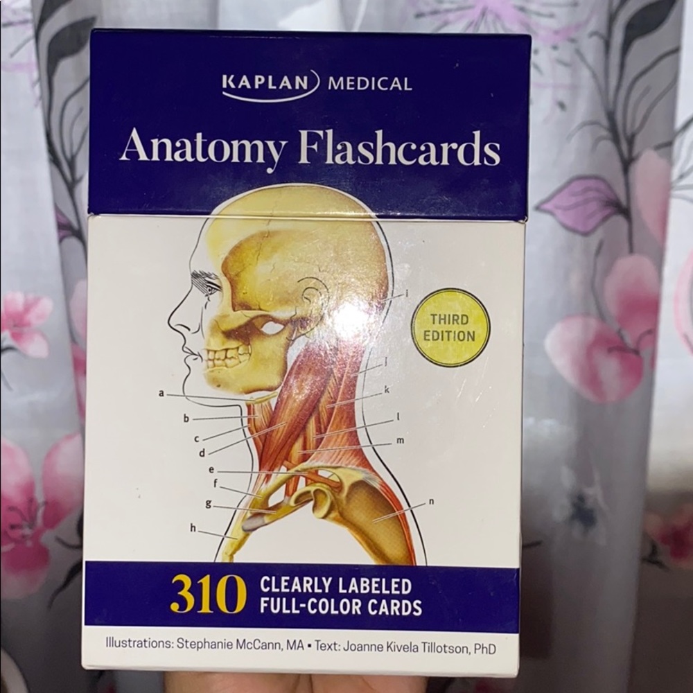 Anatomy Flashcards( 3rd edition)!